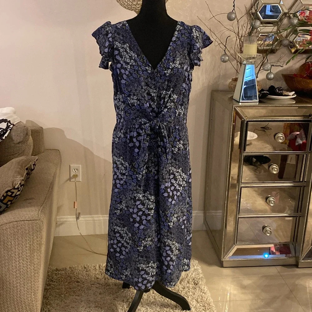 Rebecca Taylor silk dress size medium - Picture 2 of 7